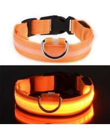 XS size-Orange-B-LED Pet...