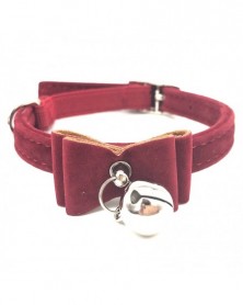 Red1-Heart Dog Collars...