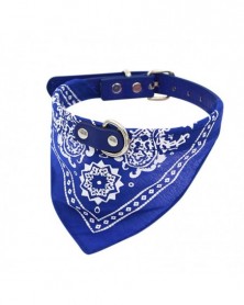 XL size-Blue-Pet Bandana...