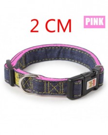 PINK 2cm-S M L Pet Collar...