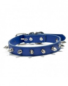 M size-Blue-Spiked Studded...