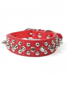 M size-Red-Pet Collar...