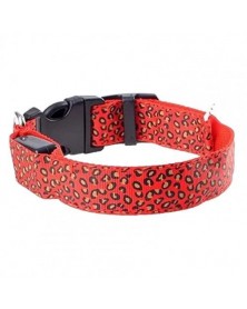 XL size-Red-Dog Collar...