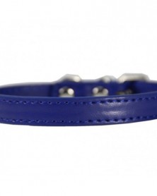 1.0x30-Deep blue-Dog Collar...