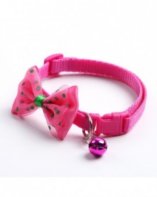 rose red-New Year Dog Bow...