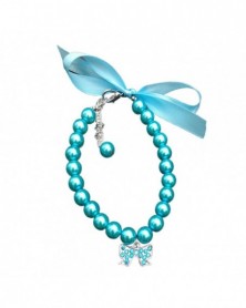 M size-Blue-Pet Necklace...