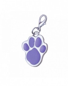 Purple-Pet Collar Paw Dog...