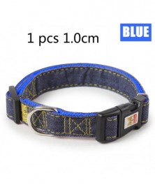 2.5cm-BLUE-1 Pcs Pets Denim...