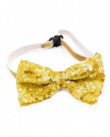 Yellow-Cats Collar Sequins...