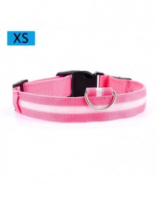 S size-pink-Pet Dog LED...