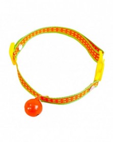 Orange-Pet Collar Vibrant...