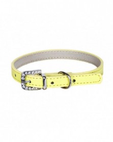 XS size-Yellow-Pet Necklace...