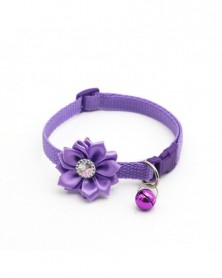 Purple-Pet Cat Collar...