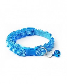 Sky blue-Lace Dog Collar...