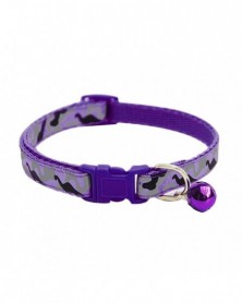 Purple-New Cute Bell Collar...