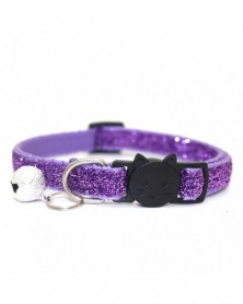 Purple-Dog Cat Collars With...