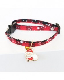 F-Christmas Cat Dog Collar...