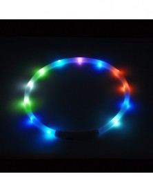 M 50cm-Colorful-USB LED dog...