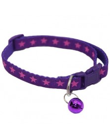 Purple-Bell Necklace Collar...