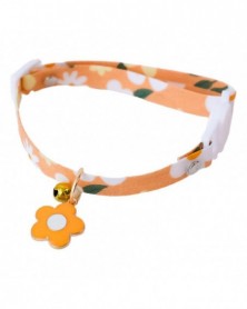 S size-Orange-Dogs Collar...