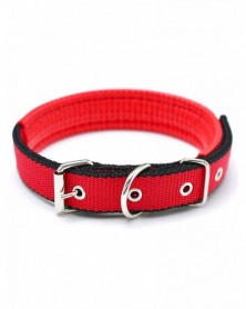 Red-black-Nylon Dog Collar...