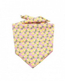 Pink-Puppy Triangle Scarf...