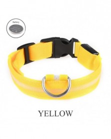 XS size-yellow-Dog Collar...