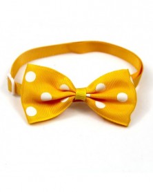 05-Dog Bow Tie Kawaii Dots...