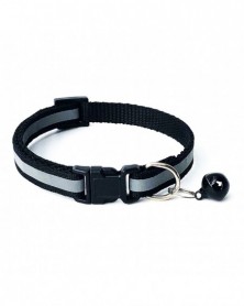 1.0 cm Black-Pet Collar...