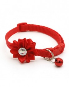 A red-Small Pet Collar Cute...