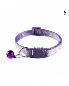 Color 5-Cat Paw Collar...