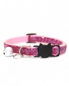 Pink-Dog Cat Collars With...