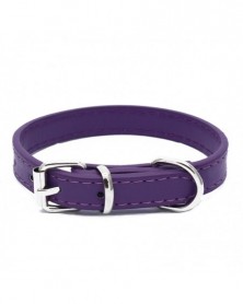 S size-Purple-PU Leather...