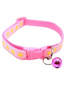 Pink-Bell Necklace Collar...