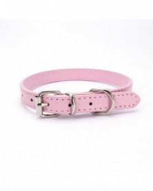 37x1.3CM-Pink-Leather Dog...