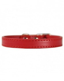 1.0 XS-Red-Faux Leather...