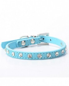 Blue-1PCs Small Dog Collar...