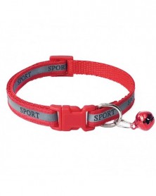 Red-Dog Collar With Bell...