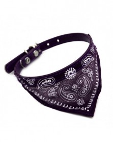 Purple-Puppy Kerchief...