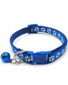 Blue-Adjustable Pet Collar...