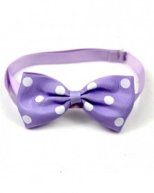 04-Dog Bow Tie Kawaii Dots...