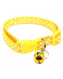 Yellow-1Pcs Pet Collar...