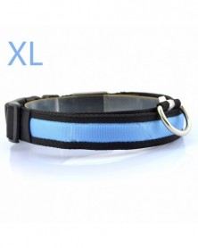 Blue XL-Nylon Dog Collars...