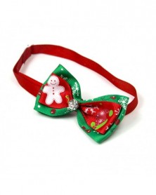 04-1PC Christmas Pet Bow...