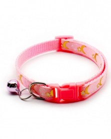 Pink-Cute Pet Collar Cat...