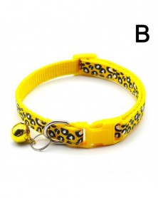 02-Cat Leopard Print Collar...