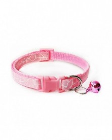 Pink-Pet Collars With Bells...