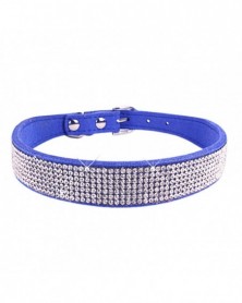 XS size-Navy-Pet Dog Collar...