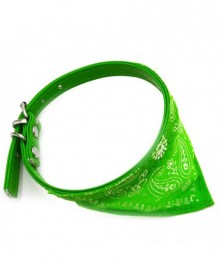 Green-Puppy Kerchief...