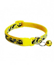 Yellow-New Cute Bell Collar...